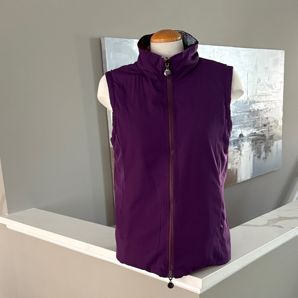 Women's Multicolor Patchwork Vest - image 4